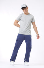 Men's Regular Fit Cargos-RC-302