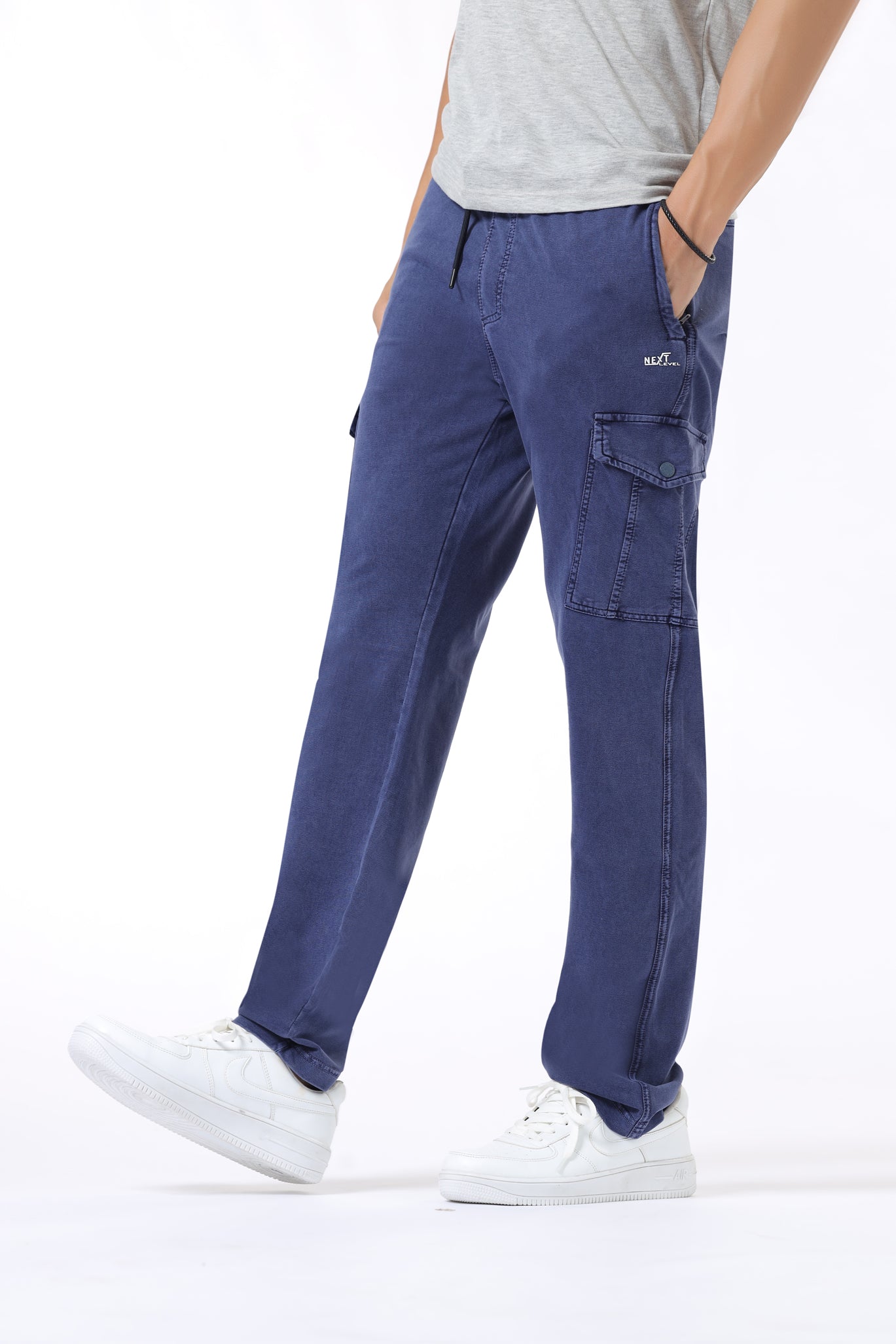 Men's Regular Fit Cargos-RC-302