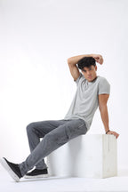 Men's Regular Fit Cargos-RC-302