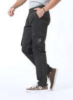 Men's Regular Fit Cargos-TKL-114
