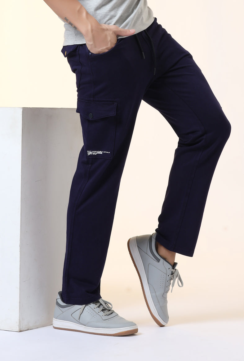 Men's Regular Fit Cargos-RC-60