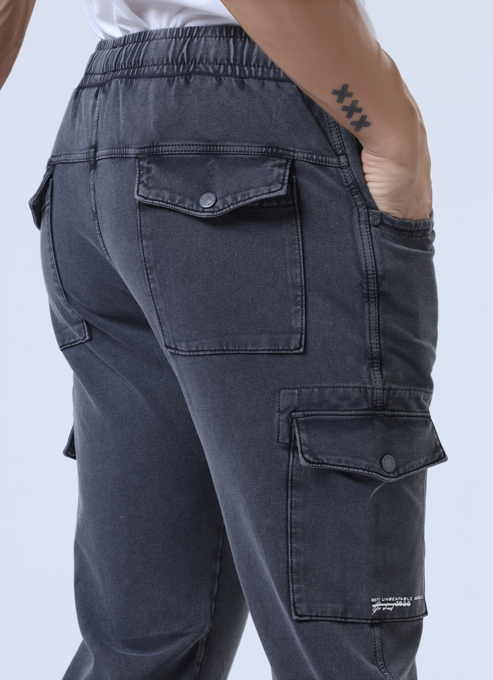 Men's Regular Fit Cargos-RC-60