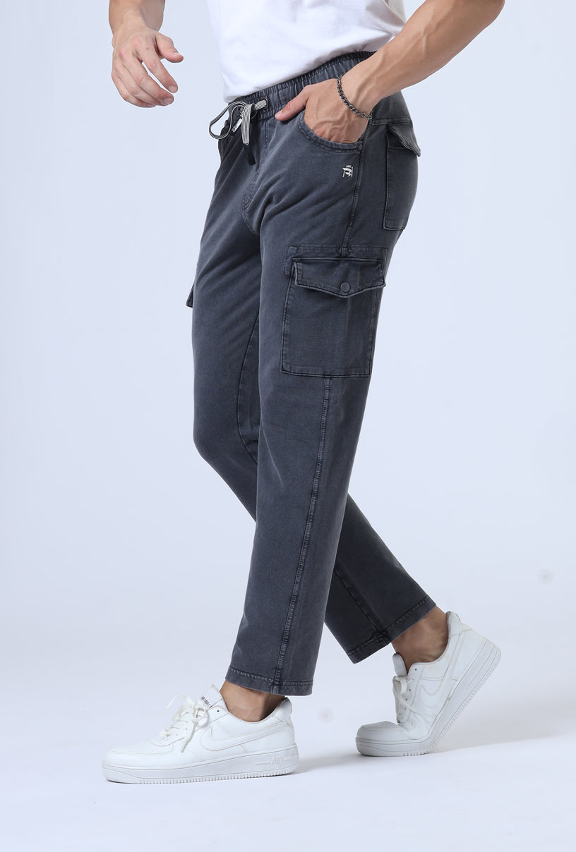Men's Regular Fit Cargos-RC-60