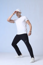 Urbano Fashion Men's Baggy Fit Chino Trackpaints