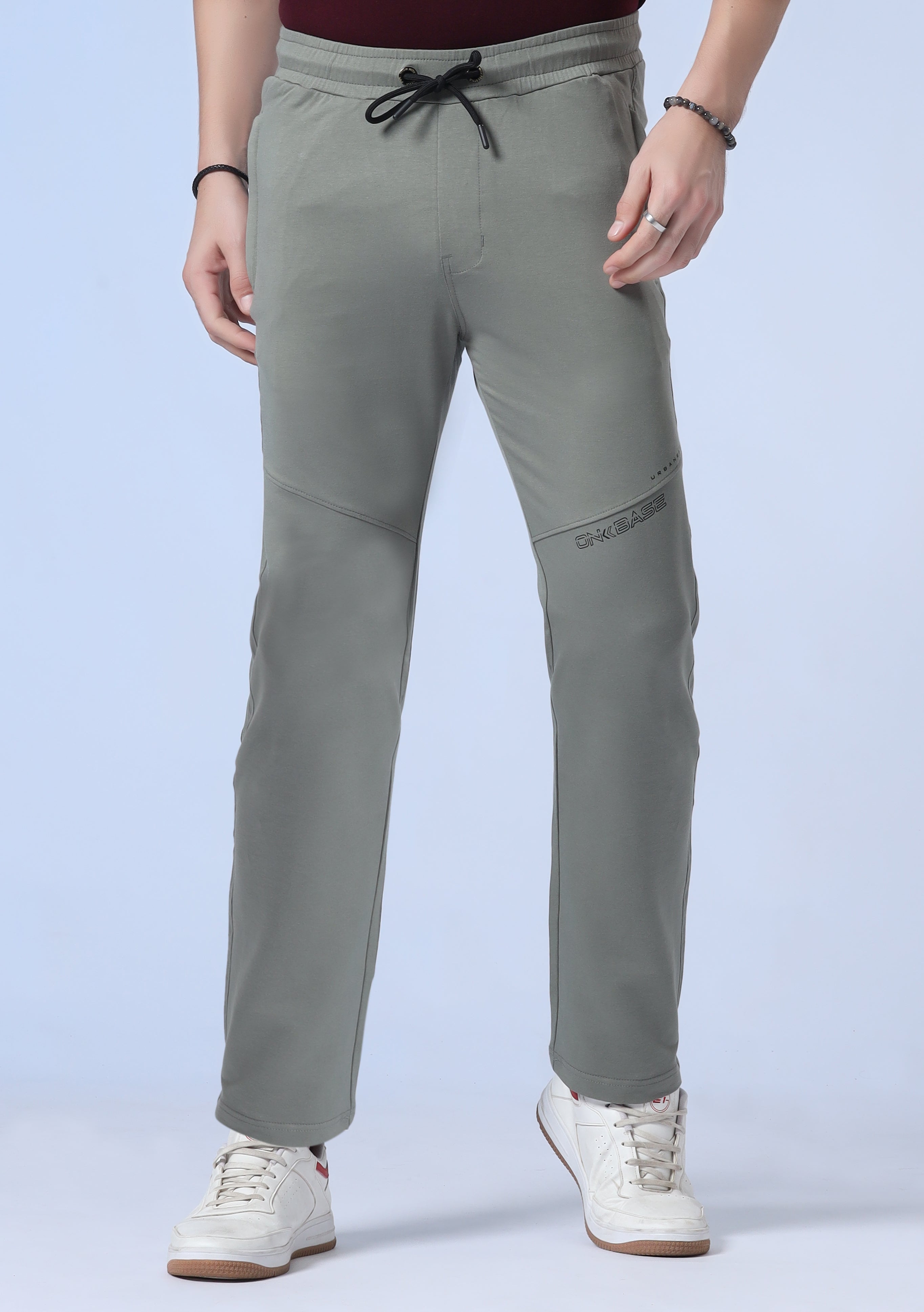 Regular Fit Grey Pyjama for Men's