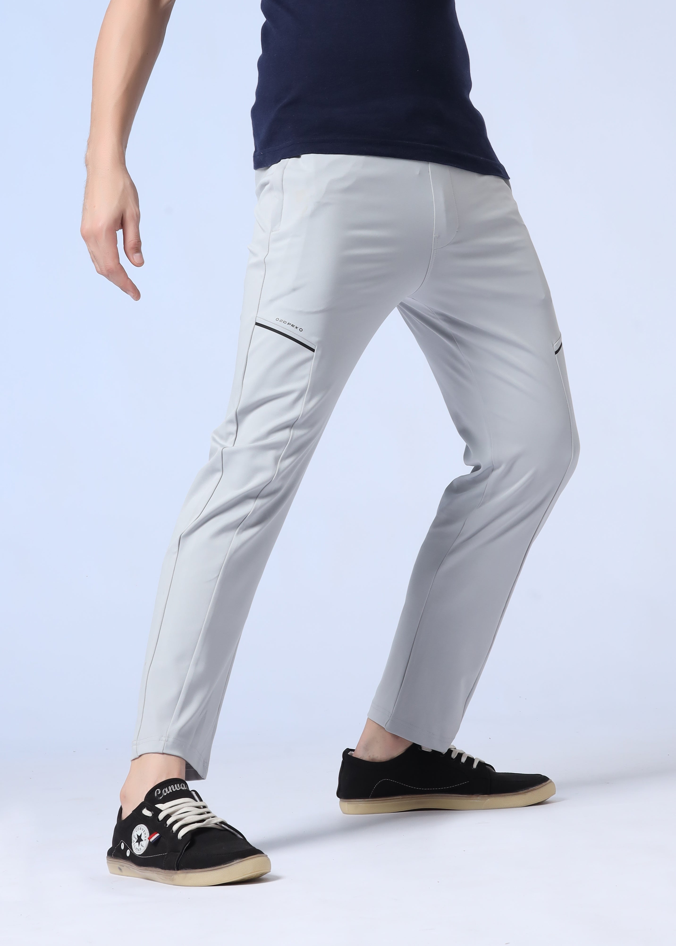 Regular Fit Light Gray Trackpants