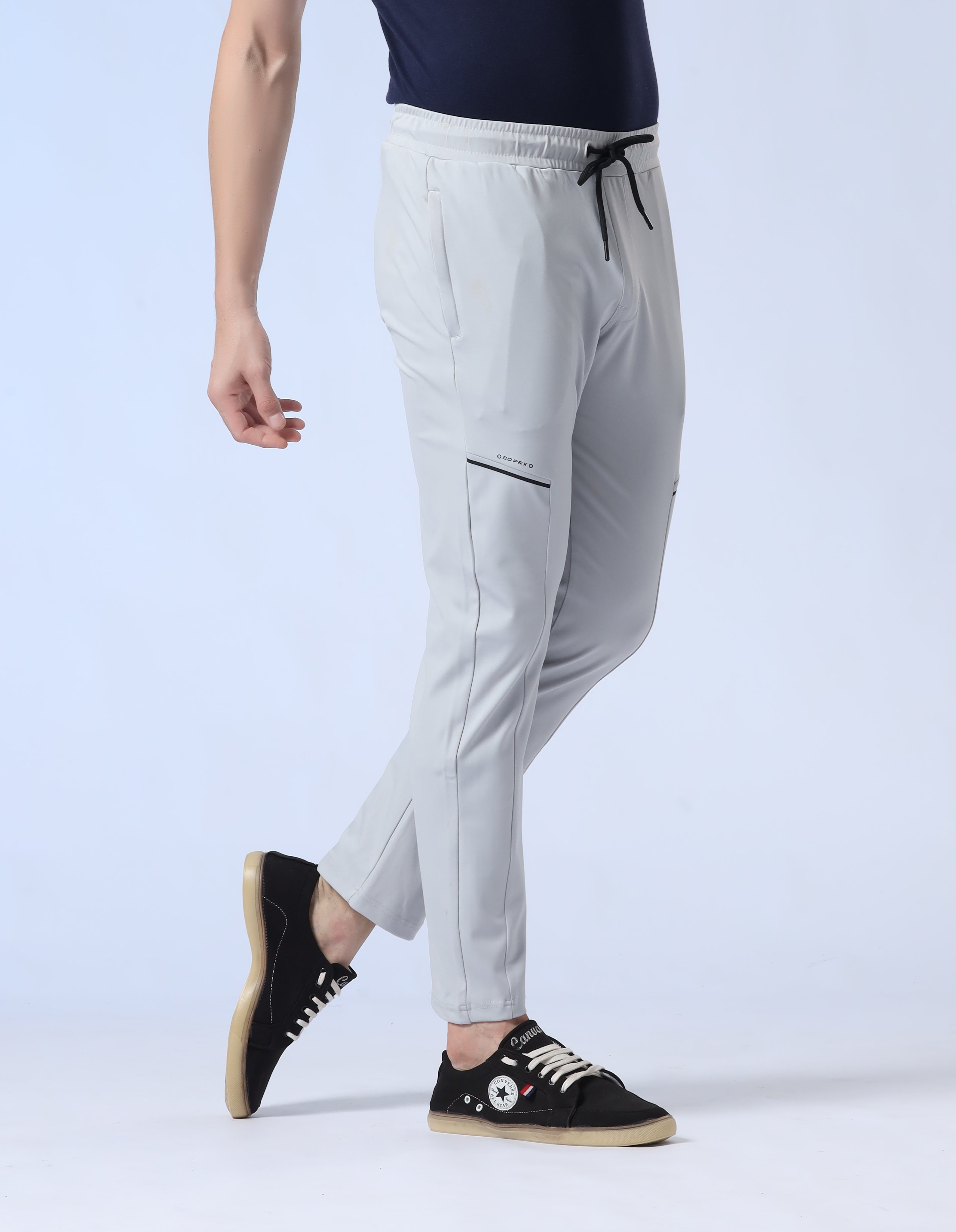 Regular Fit Light Gray Trackpants