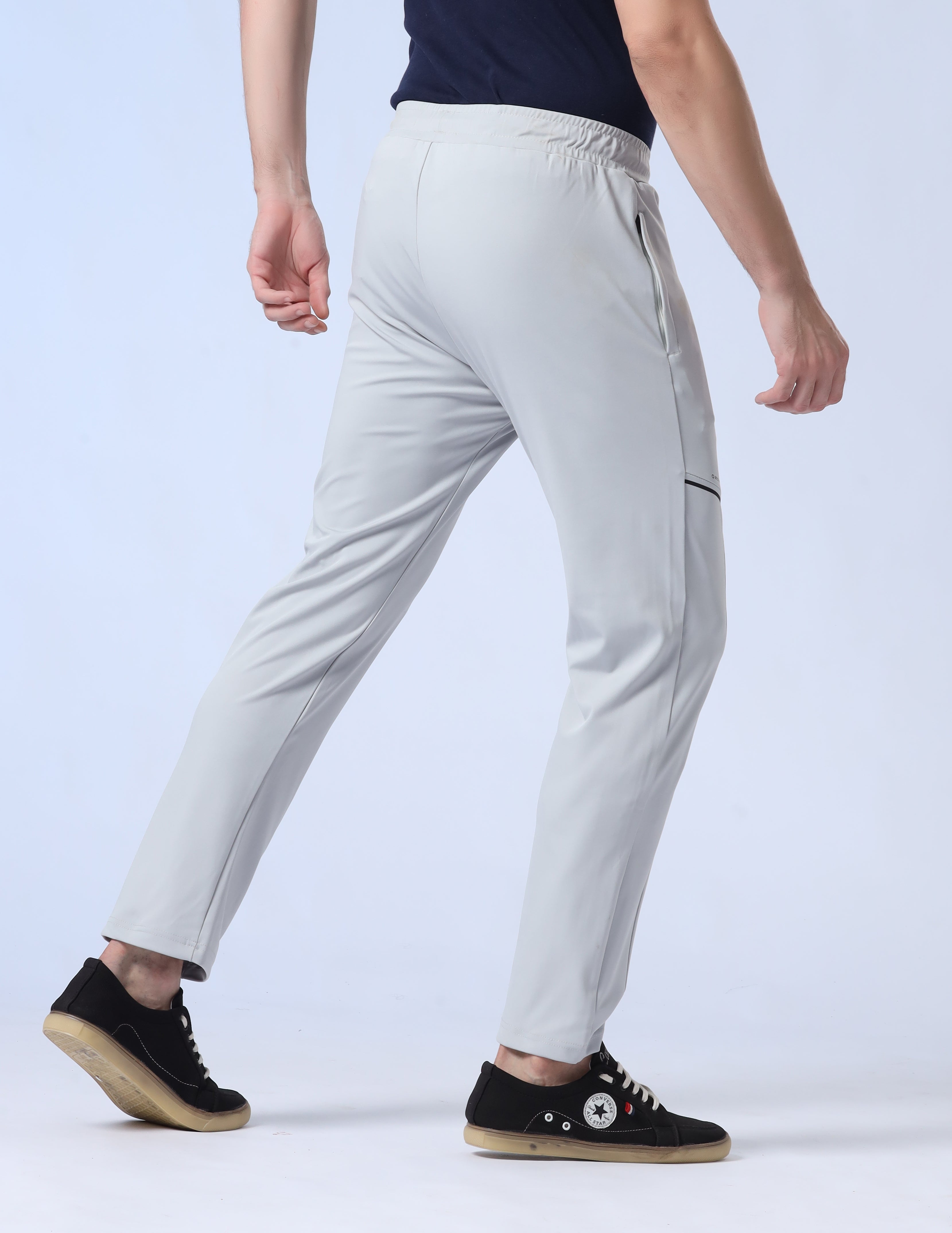 Regular Fit Light Gray Trackpants