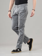 Men's Regular Fit Cargos-TKL-109