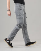 Men's Regular Fit Cargos-TKL-109