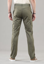 Men's Regular Fit Cargos-TKL-109