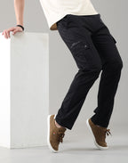 Men's Regular Fit Cargos-TKL-109