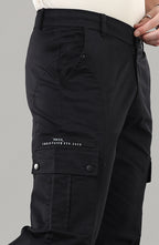 Men's Regular Fit Cargos-TKL-109