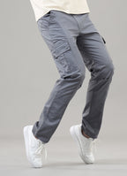 Men's Regular Fit Cargos-TKL-109