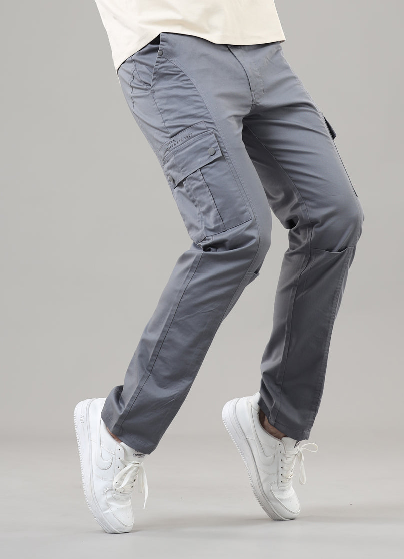 Men's Regular Fit Cargos-TKL-109