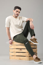 Men's Regular Fit Cargos-WL-37