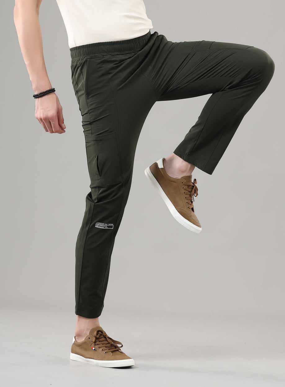 Men's Regular Fit Cargos-WL-37
