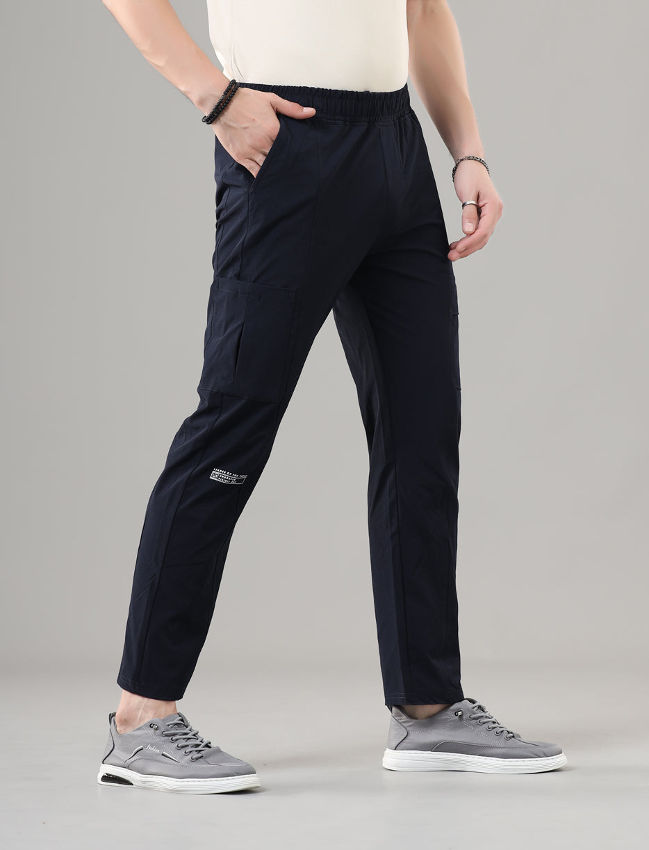 Men's Regular Fit Cargos-WL-37