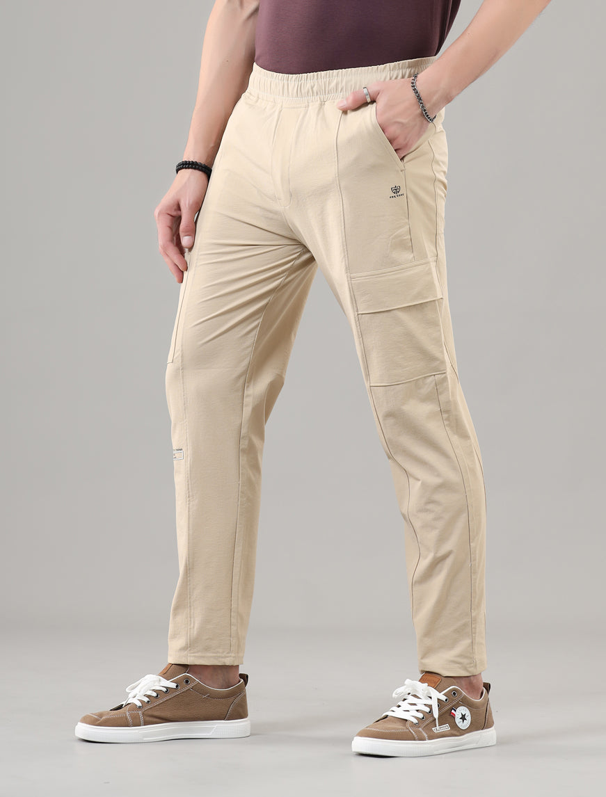 Men's Regular Fit Cargos-WL-37