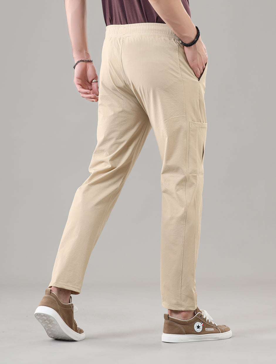 Men's Regular Fit Cargos-WL-37