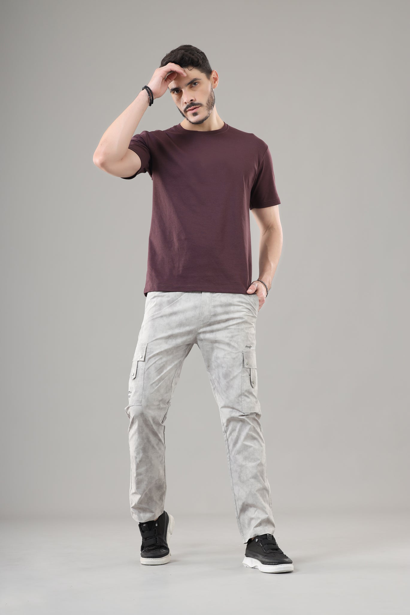Men's Regular Fit Cargo-WL-45