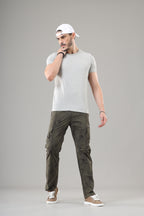 Men's Regular Fit Cargo-WL-45