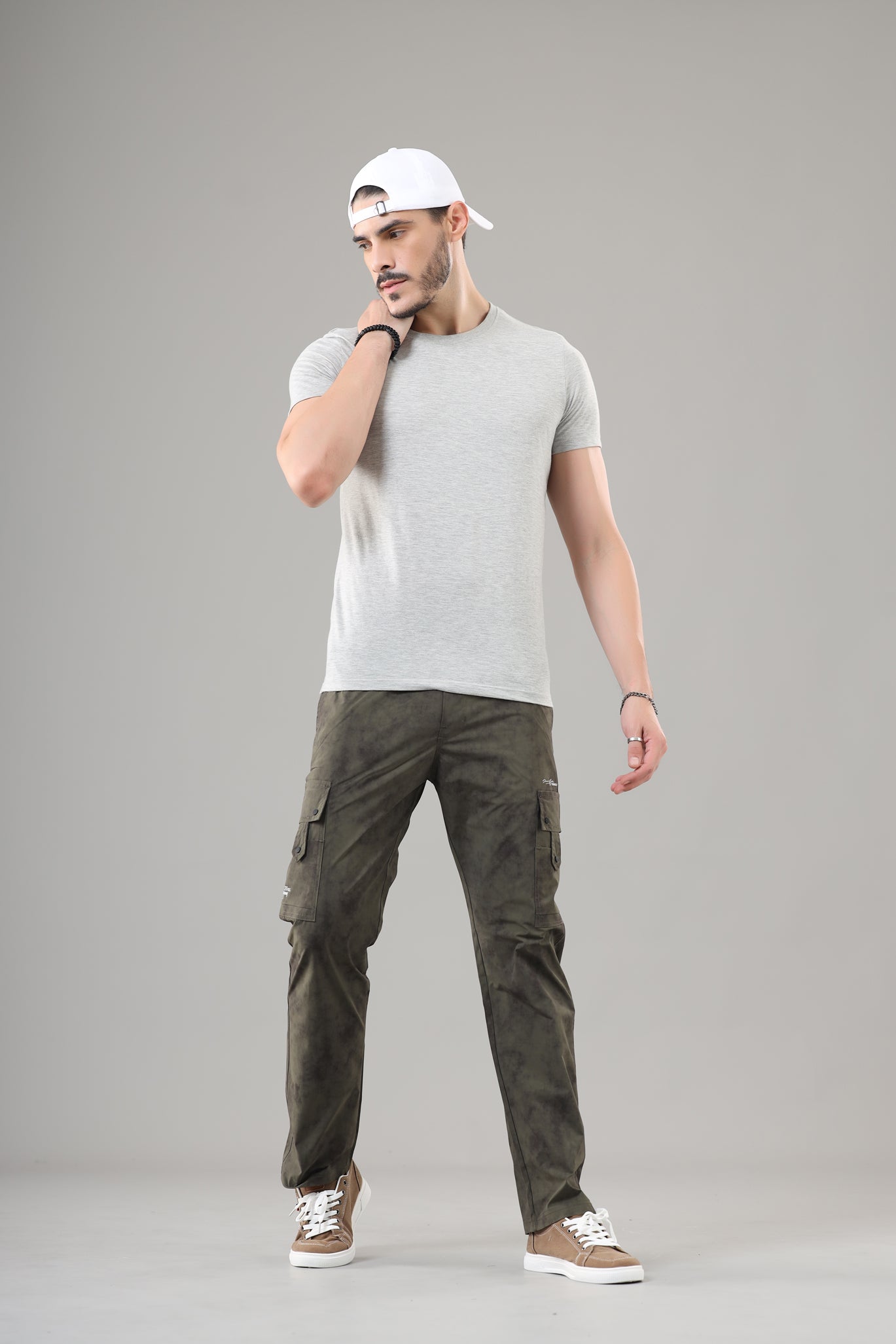 Men's Regular Fit Cargo-WL-45