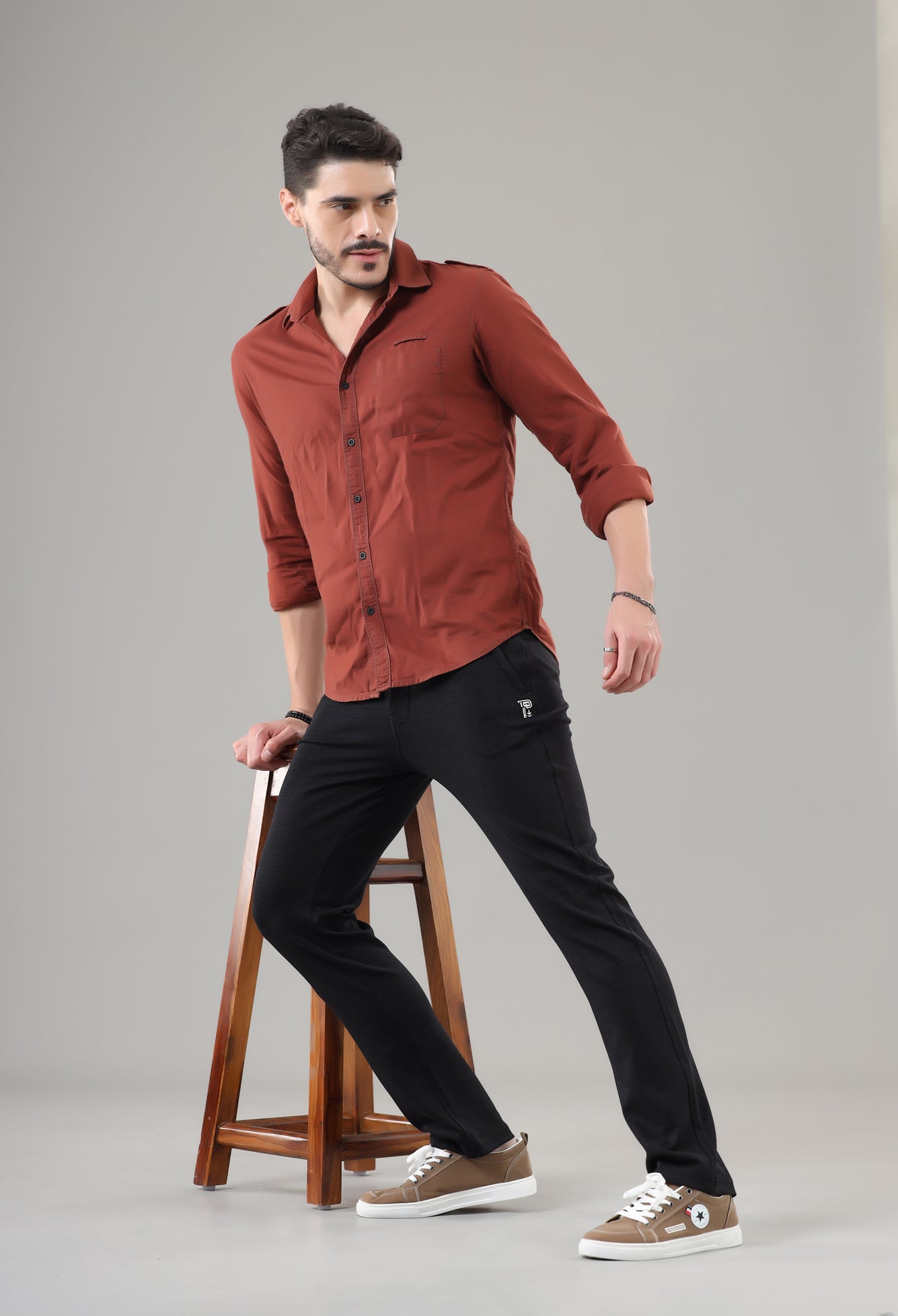 Regular Fit Classic Pants # 618