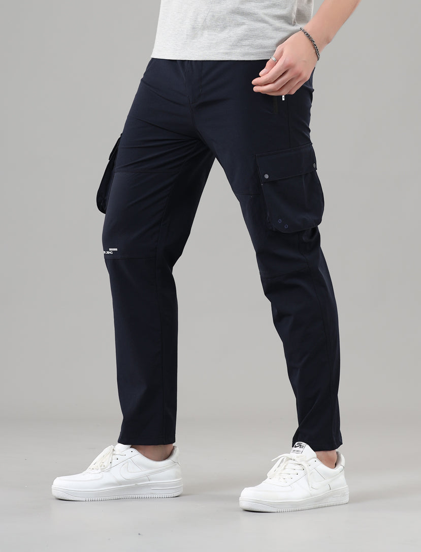 Men's Regular Fit Cargos-WL-39