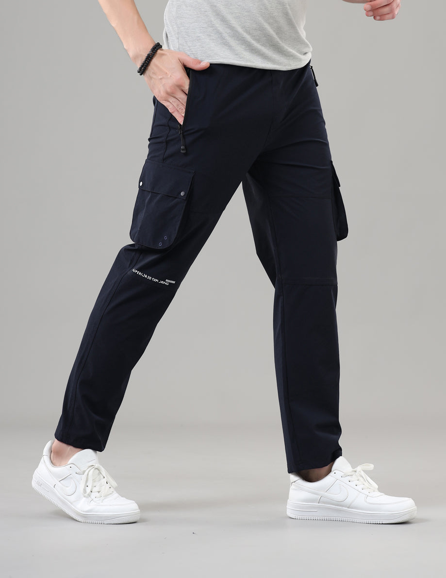 Men's Regular Fit Cargos-WL-39