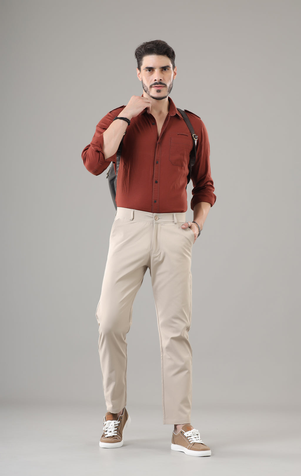 Men’s Regular Fit Pants-TKL-201