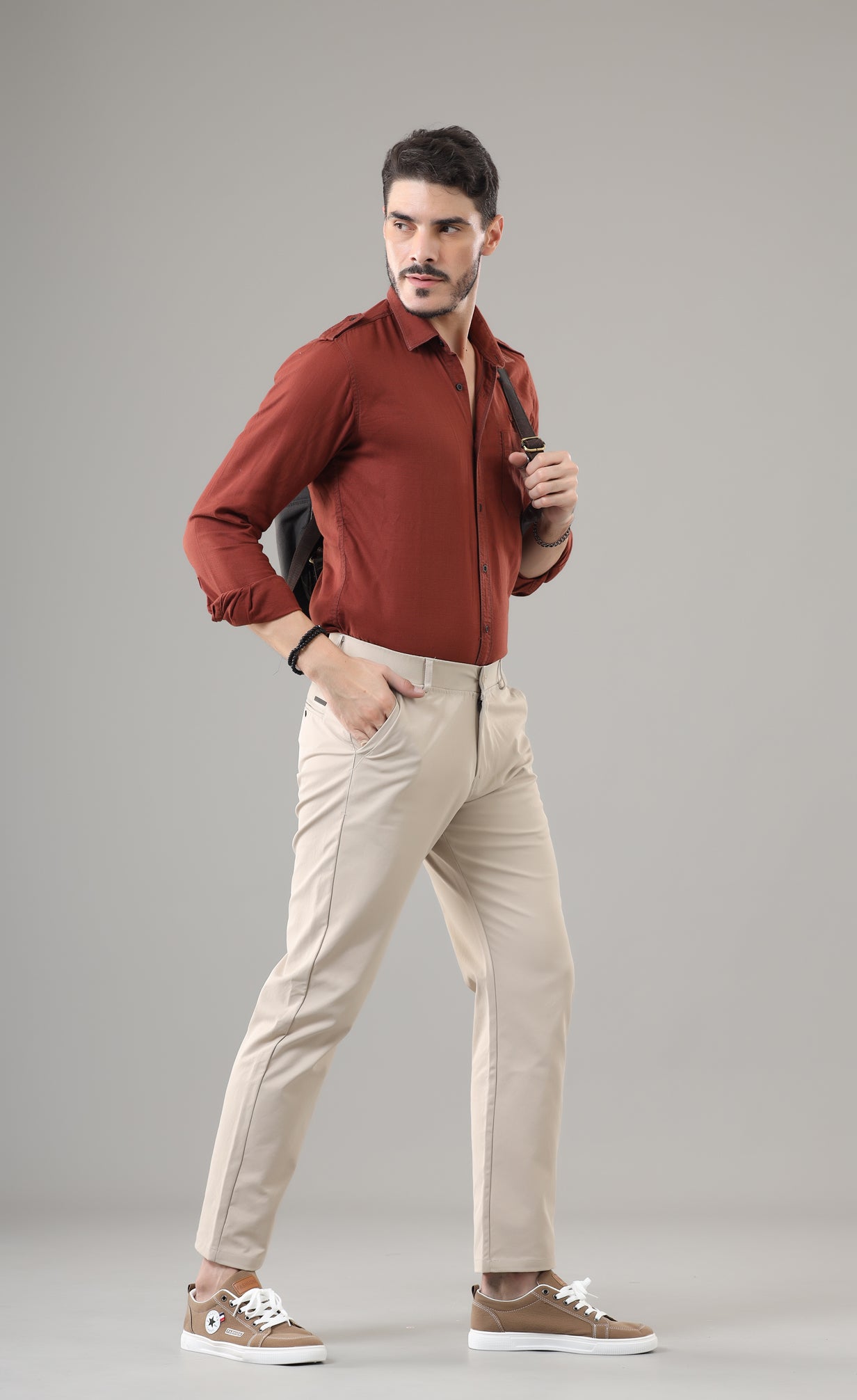 Men’s Regular Fit Pants-TKL-201