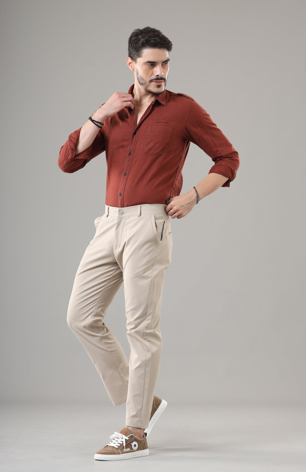 Men’s Regular Fit Pants-TKL-201