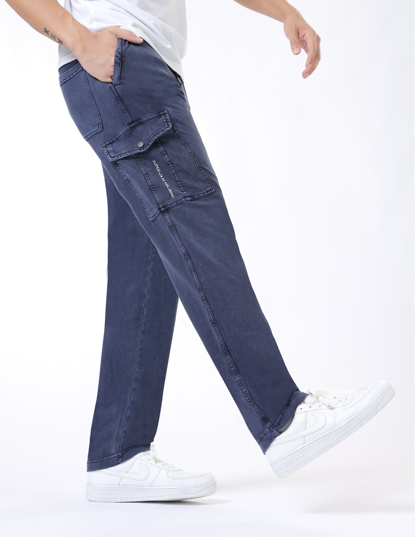 Men's Regular Fit Cargo-RC-302