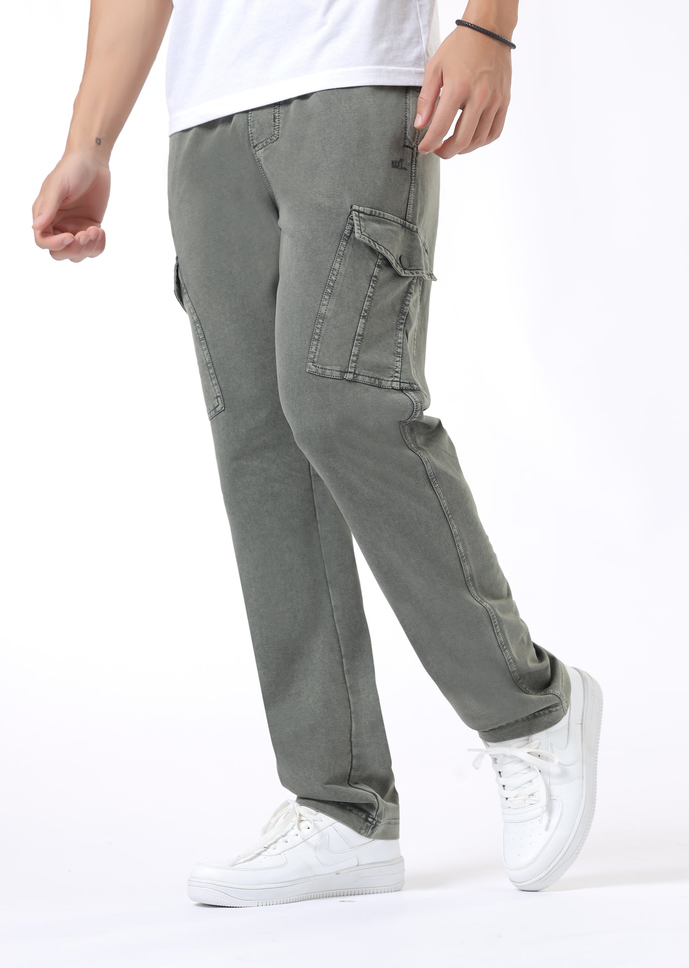 Men's Regular Fit Cargos-RC-302