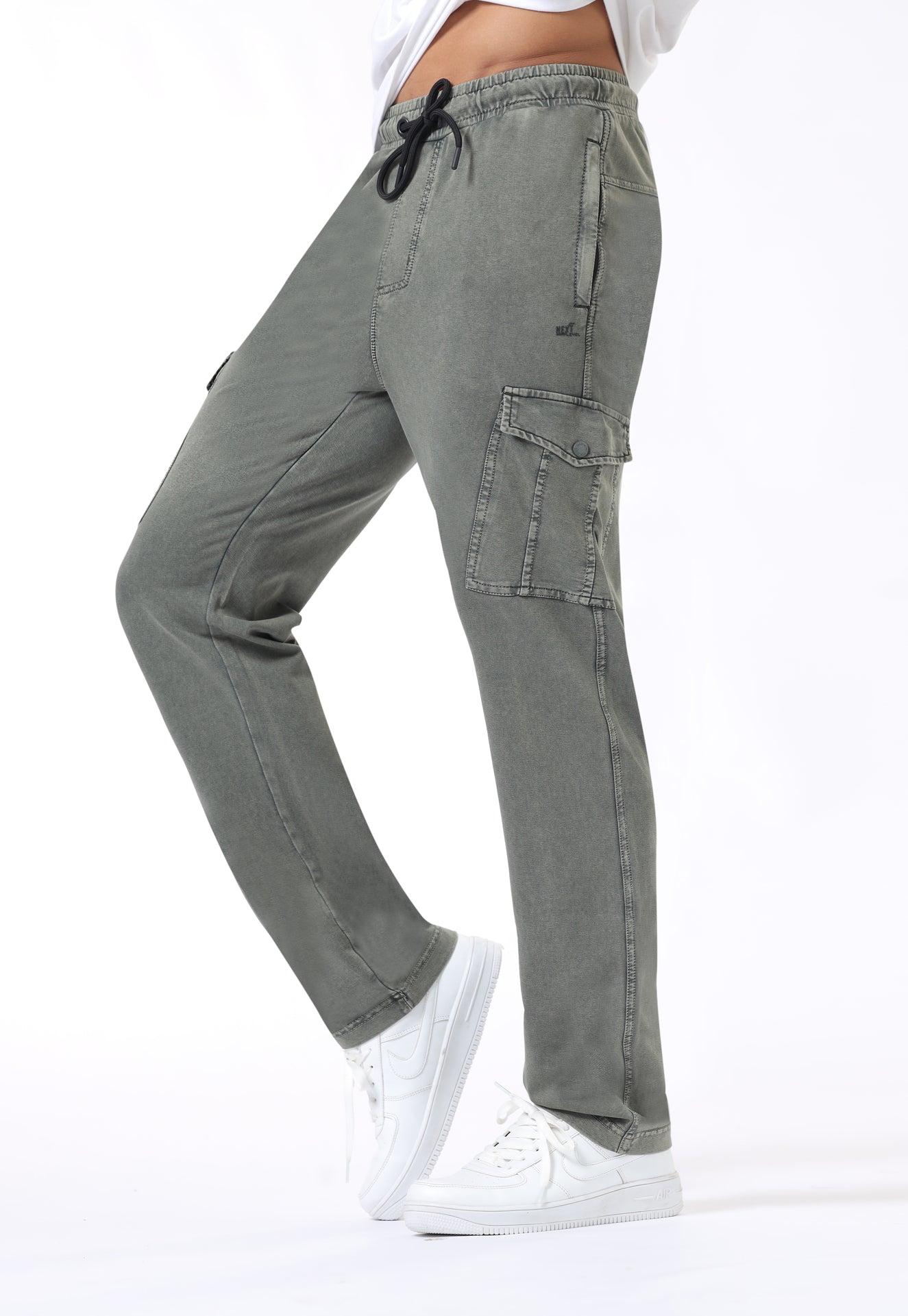 Men's Regular Fit Cargos-RC-302