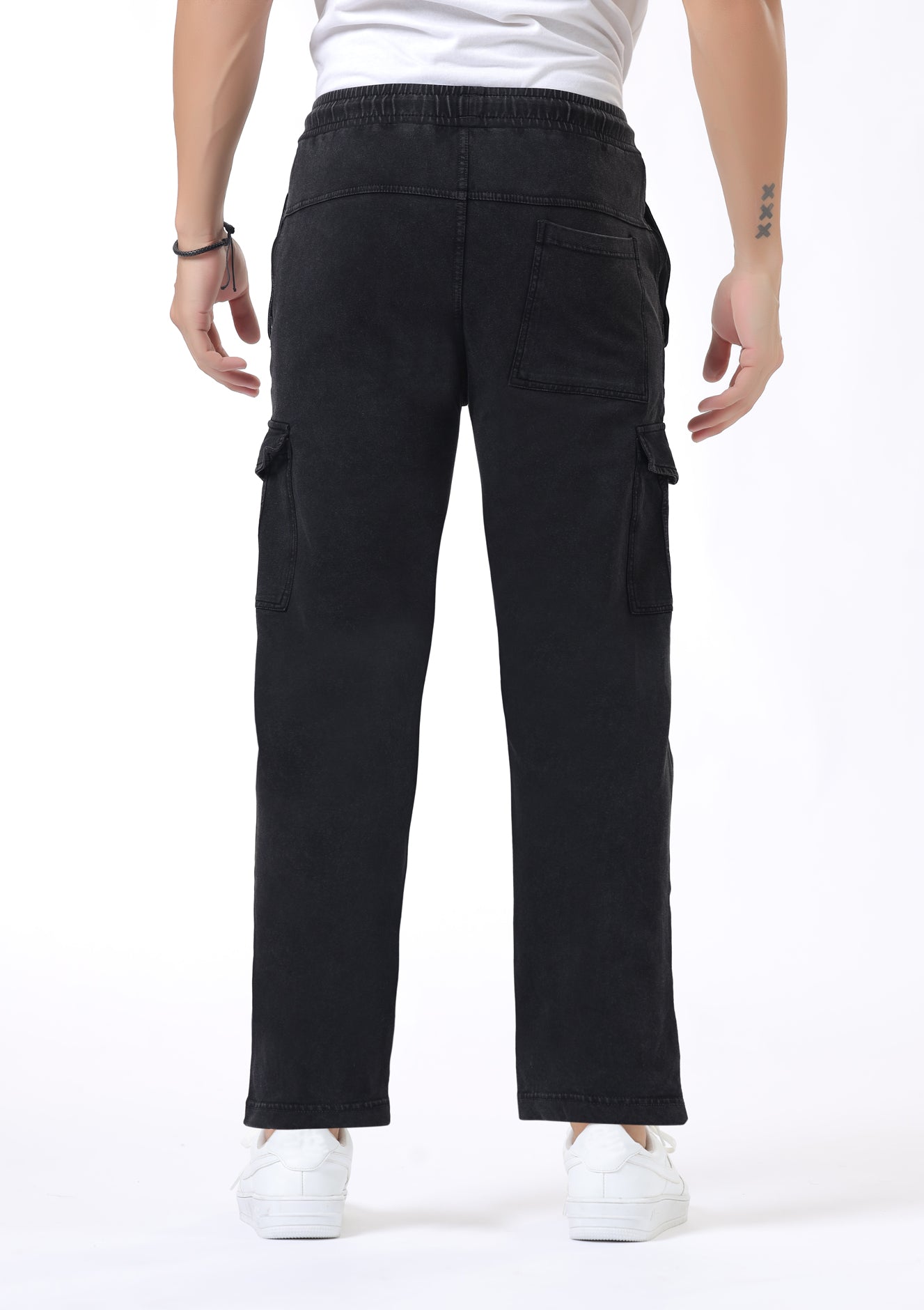 Men's Regular Fit Cargos-RC-302